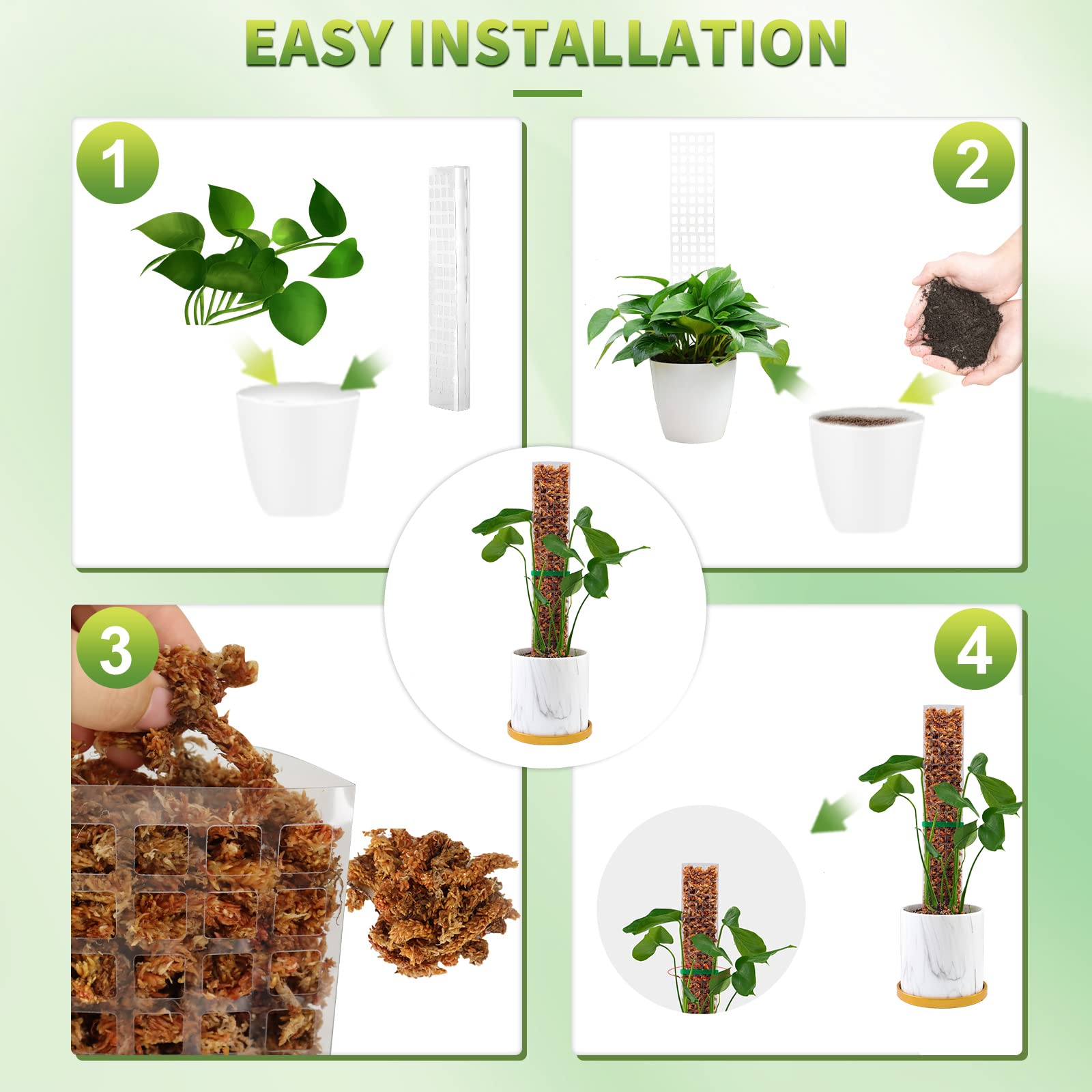 Pólos de musgo plantas suporte - Sphagnum Moss Dry avaliação e preço