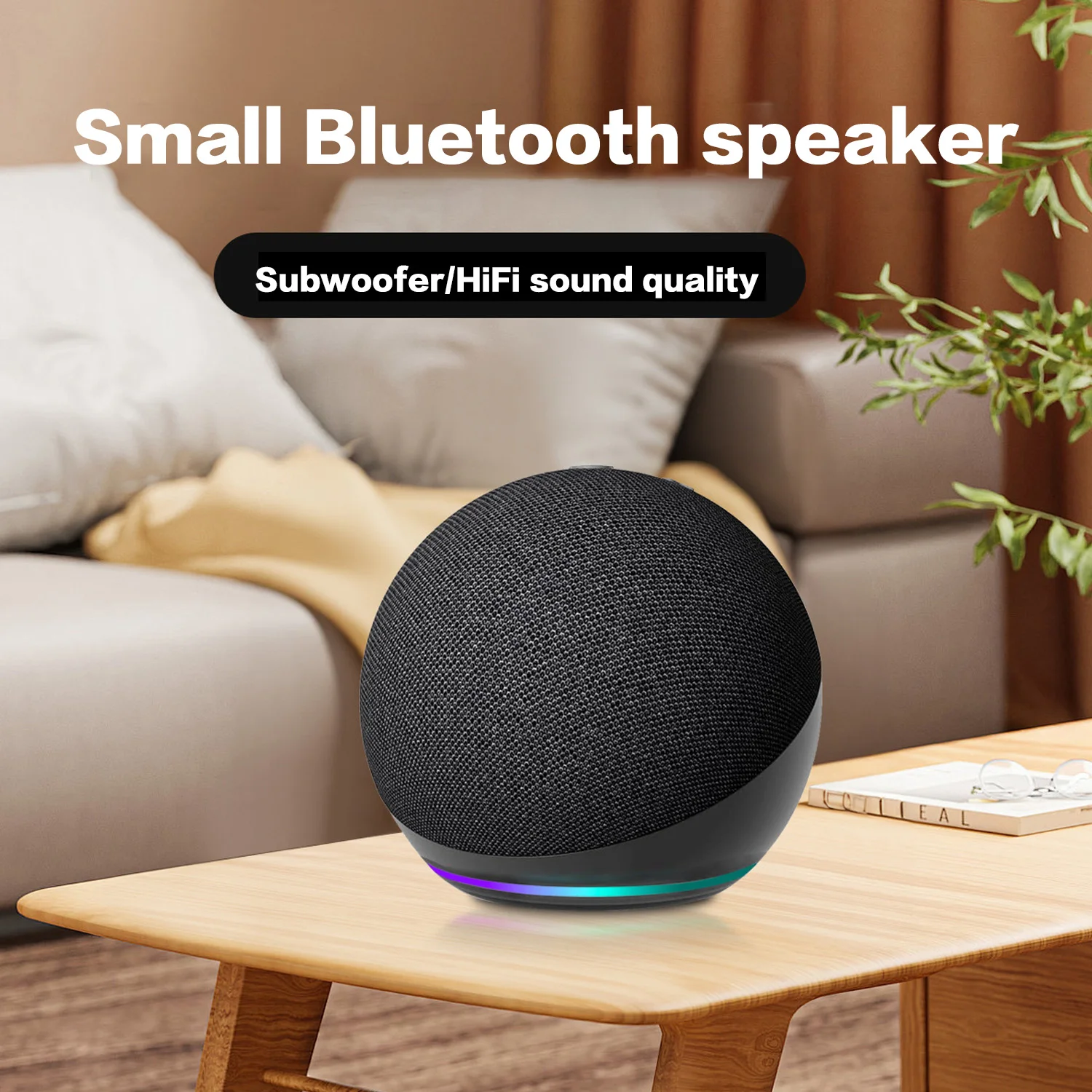 Pequeno alto-falante Bluetooth - Amazon Speaker Echo Pop avaliação e preço
