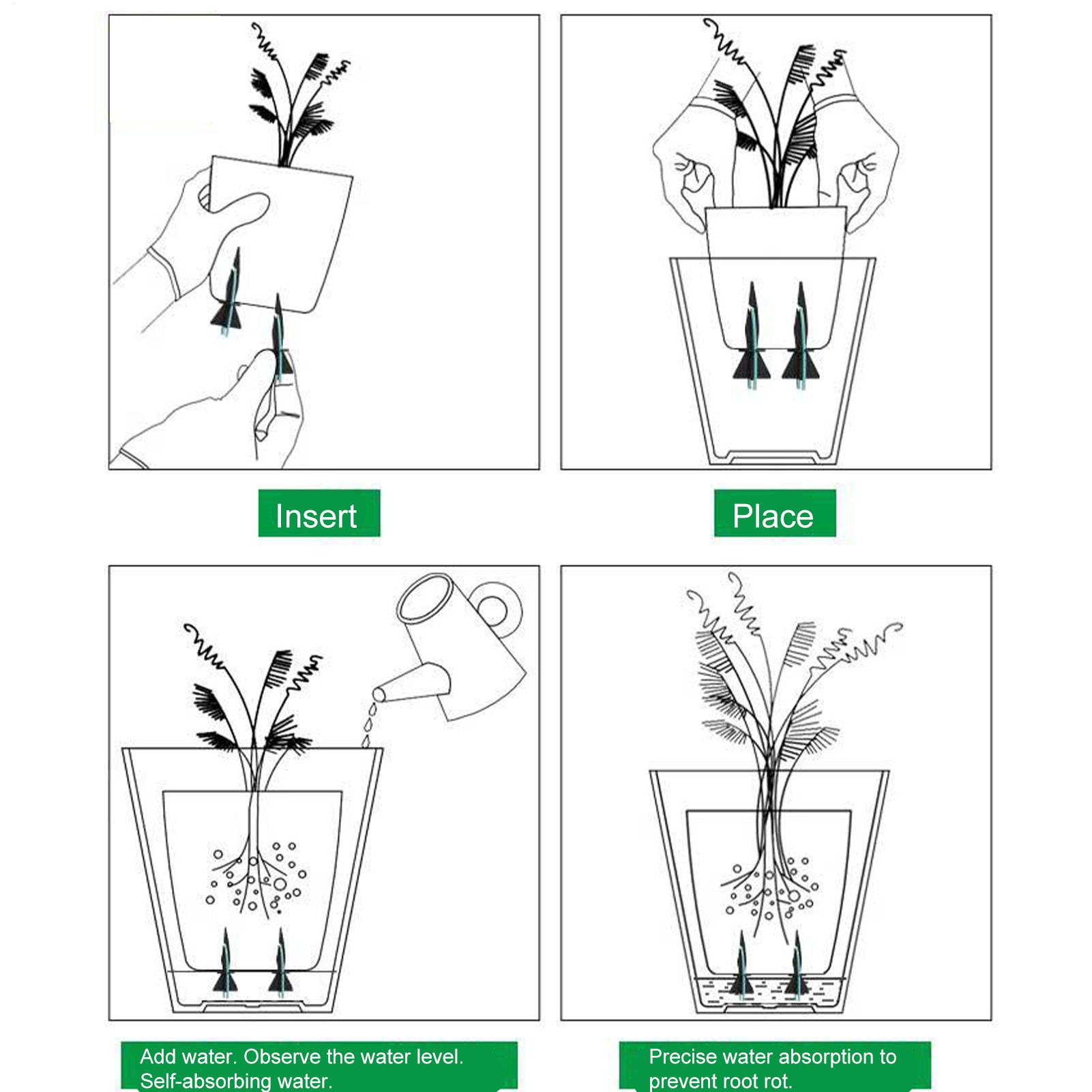 Inserção de plantador de rega  - Self Watering Insert avaliação e preço
