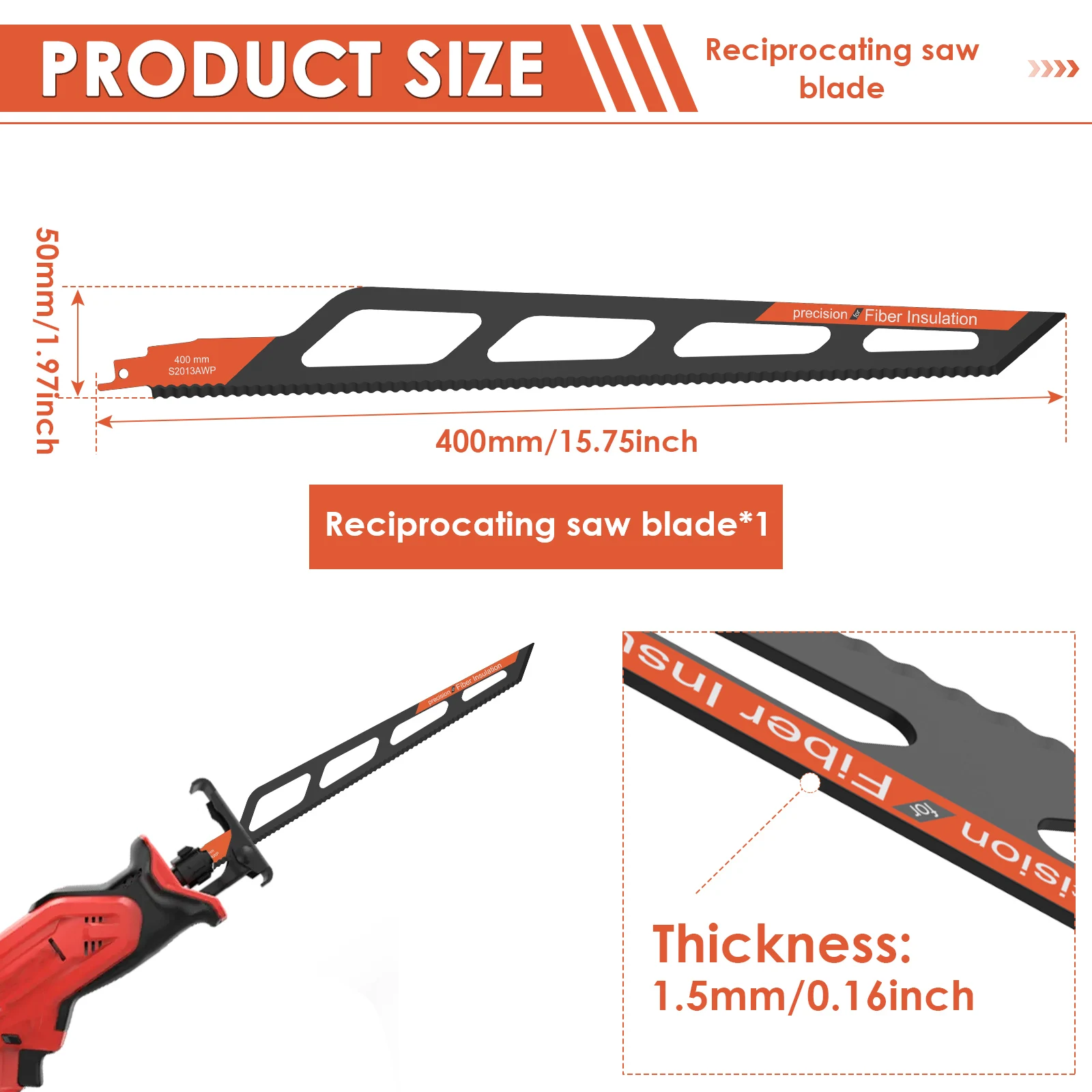 Lâmina de Serra Recíproca de 1 - Cutting Board Foam avaliação e preço